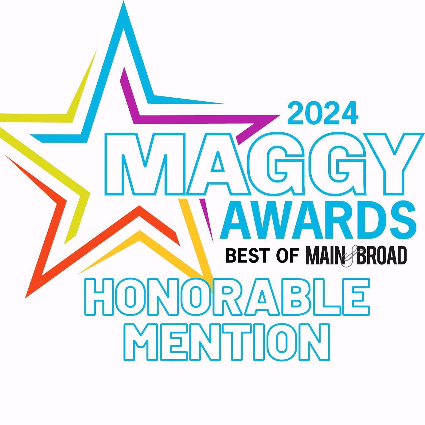 Thank You! 💖 We are so thrilled to announce that we received an Honorable Mention in TWO categories for the 2024 Main + Broad Magazine Maggy Awards - Best Gift Store and Best Home Furnishings + Decor! We are so honored and grateful to receive this r