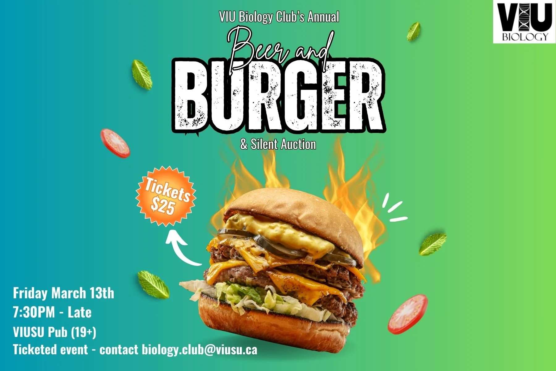 Beer N' Burger & Silent Auction