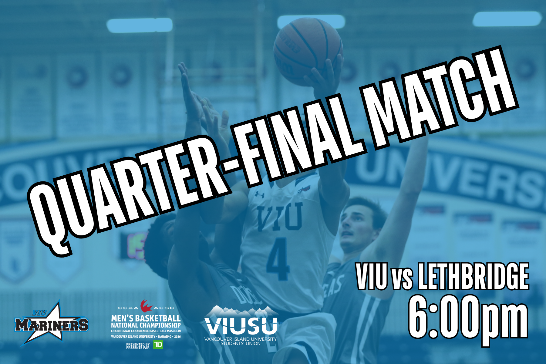 CCAA Men's Basketball Nationals: Quarter-Final Match