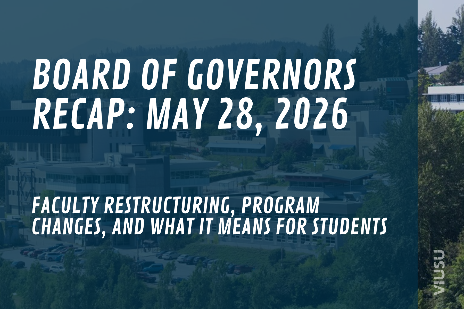 What Happened at the Board of Governors Meeting Today — And Why Students Are Paying Attention