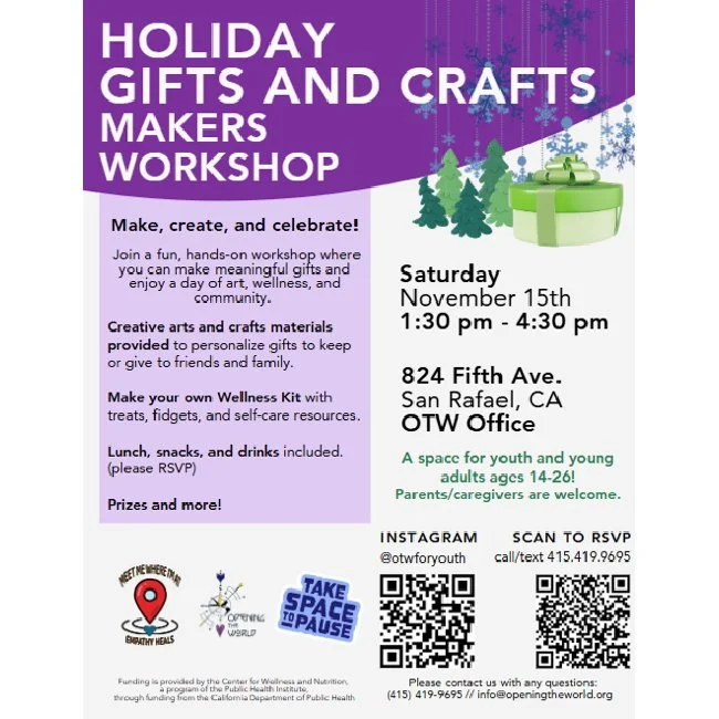Holiday Gifts and Crafts Maker's Workshop