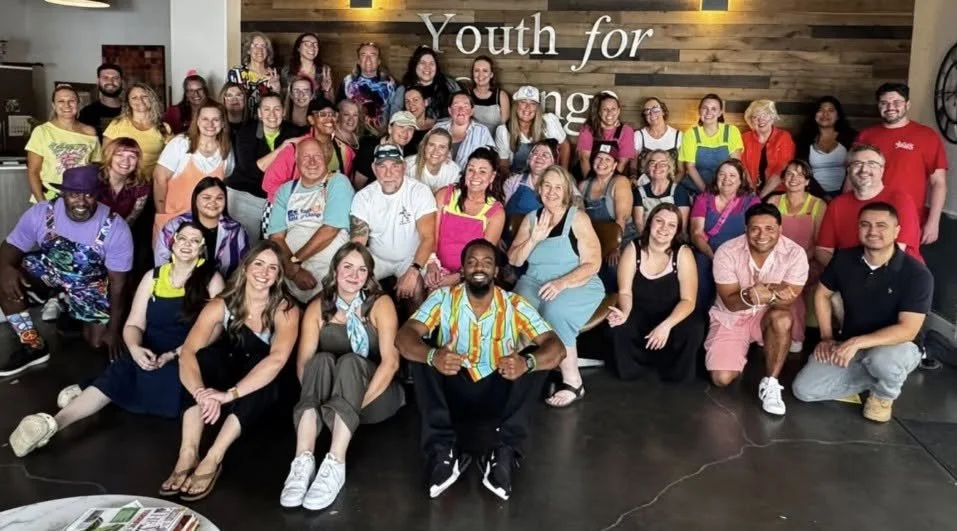 yfc group photo at micki's retirement