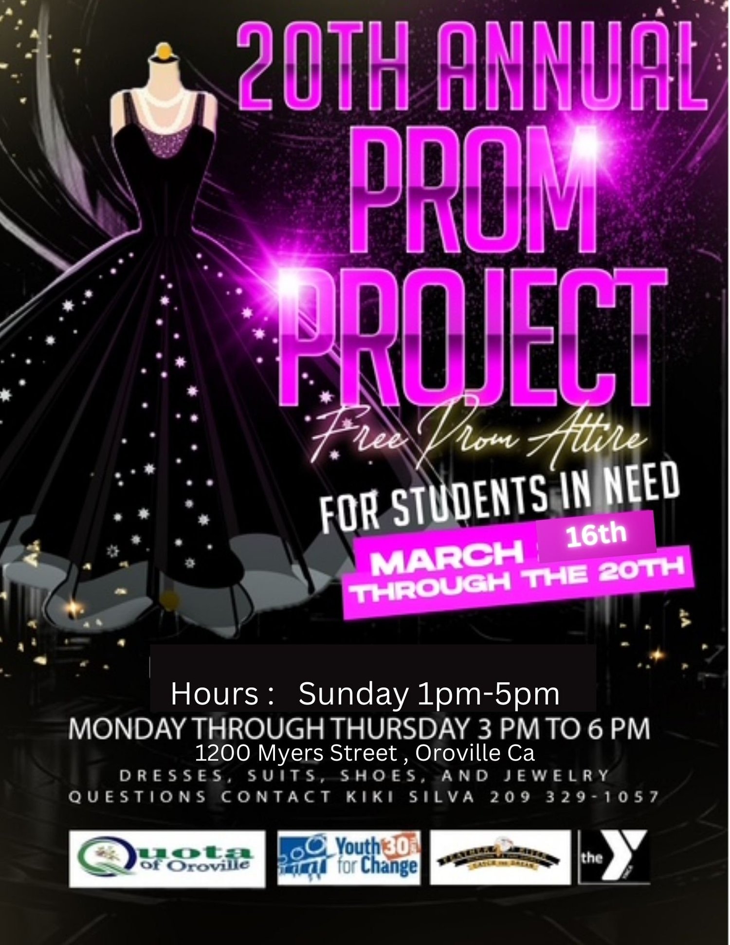 20th Annual Prom Project — Youth for Change