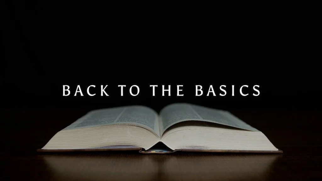 Back to Basics - What does the Church do?