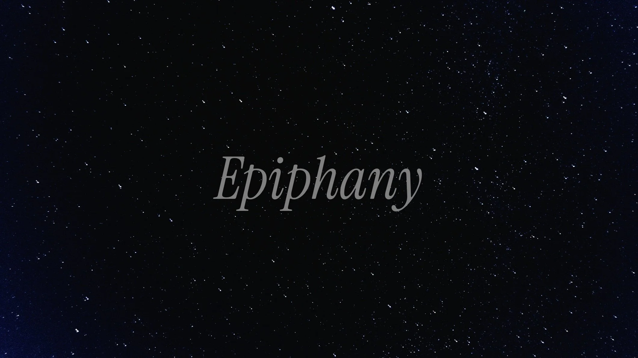 Epiphany