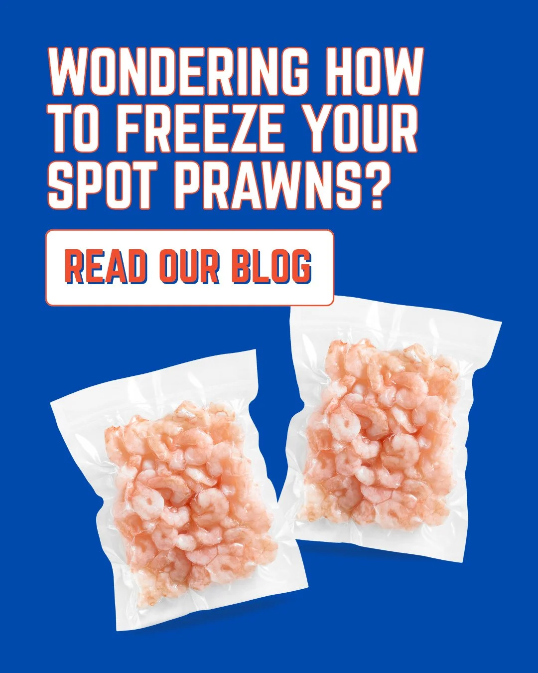 Want to enjoy BC Spot Prawns long after the season ends? 🧊🦐⁠
We&rsquo;ve put together a quick guide on how to freeze your prawns properly so you can savour that dockside freshness all year long.⁠
⁠
Simple steps, no fuss, and no flavour lost.⁠
⁠
📖 