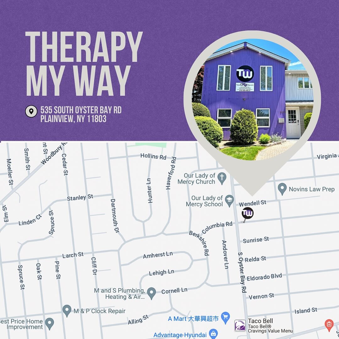 THAT PURPLE HOUSE 💜

&mdash; Contact us at (516) 888-HELP or email schedule@therapymyway.com to schedule your appointment today.

#longisland #nyctherapist #therapist #therapy