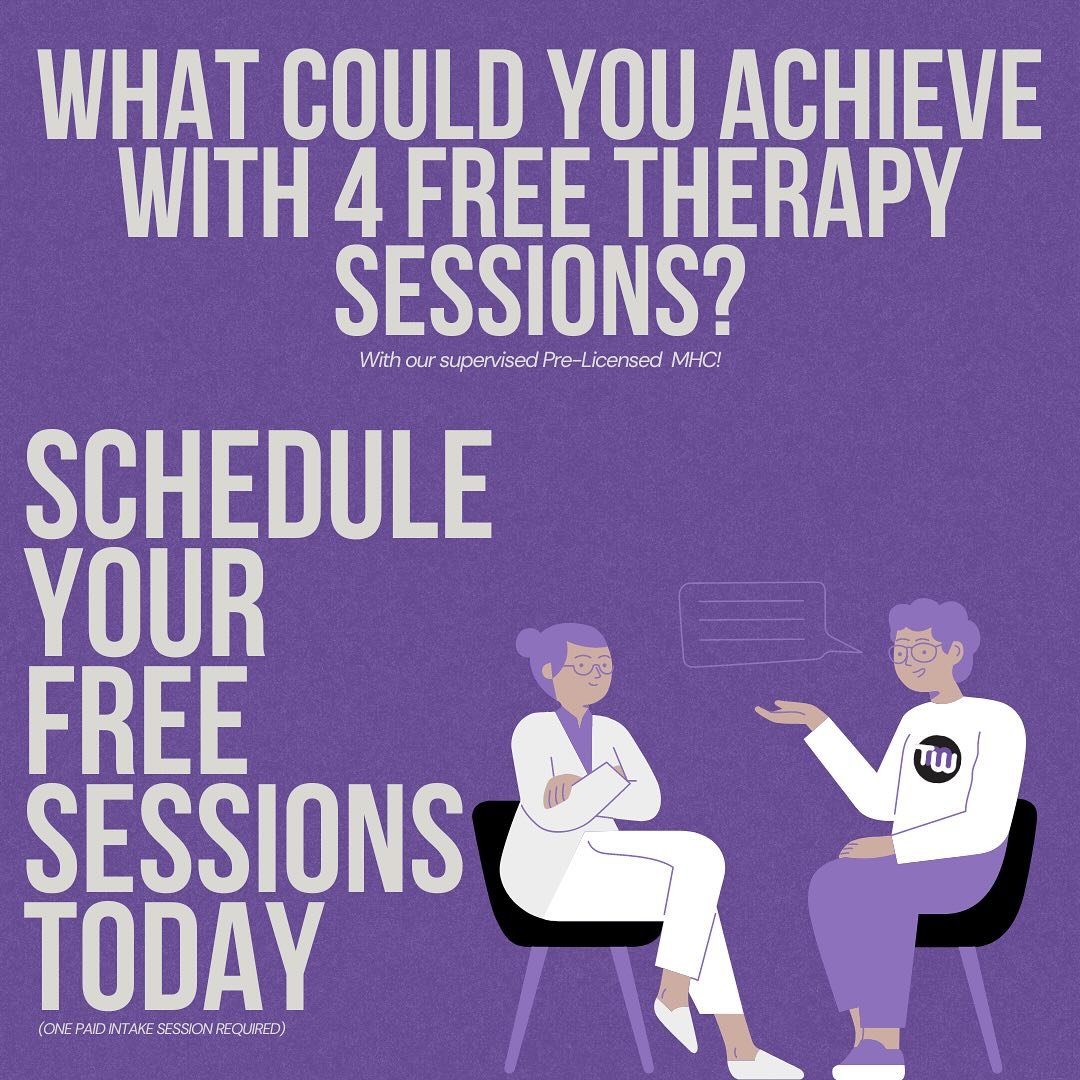 Meet our Pre-Licensed MHC 💜

Four free therapy sessions with our graduate interns. Sliding scale fees for daytime appointments. (516) 888-4357. TherapyMyWay.com 

#freetherapy #psychotherapy #psychologist #therapy