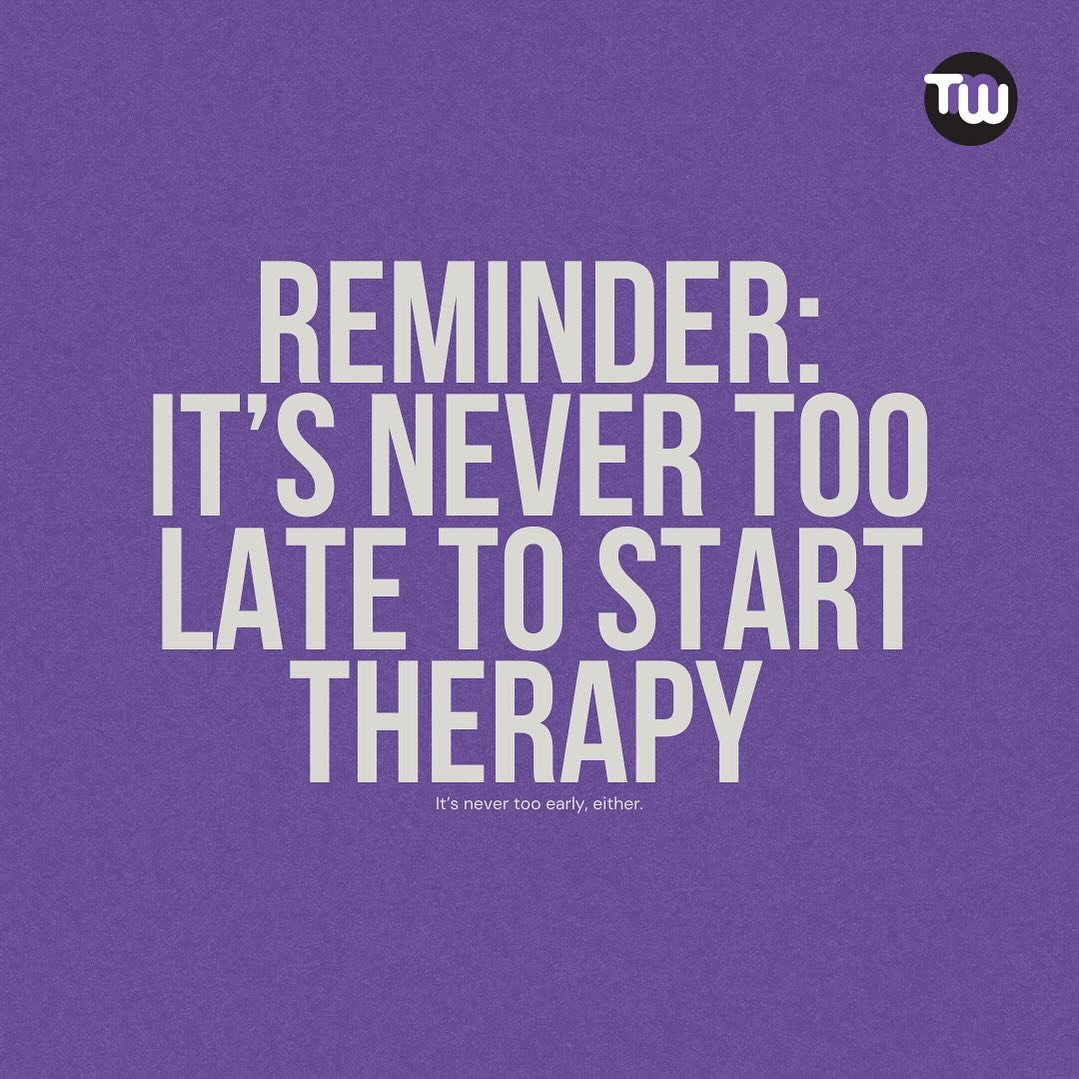 A gentle reminder: Whether you&rsquo;re in the midst of a life transition or simply seeking support, it&rsquo;s never too late to begin your therapy journey. And remember, it&rsquo;s never too early either. Therapy isn&rsquo;t just for crises&mdash;i