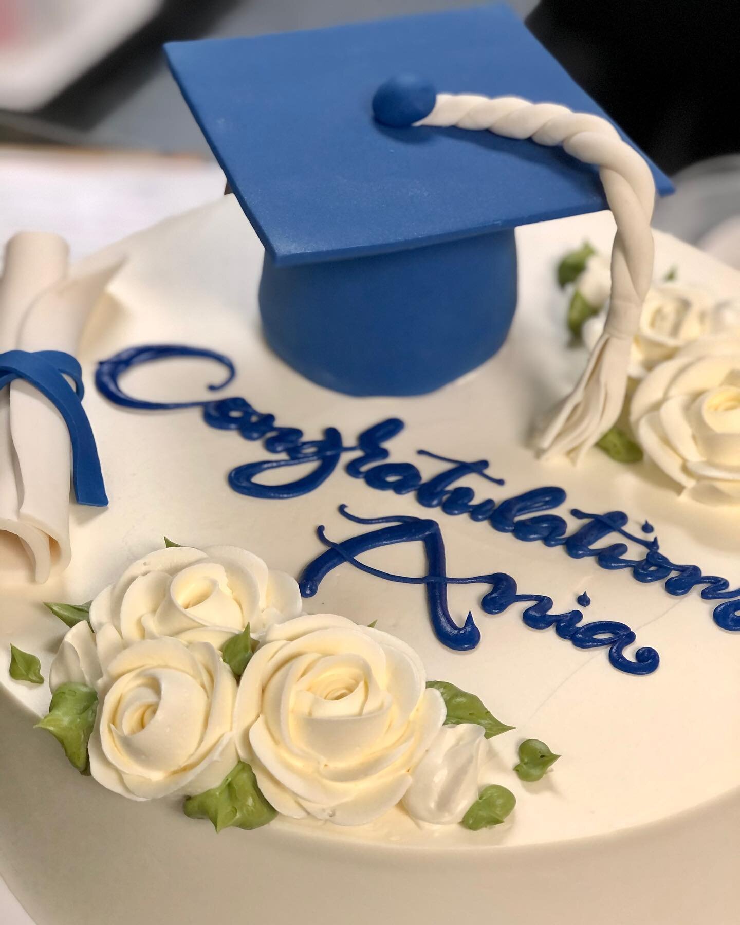 With graduations, weddings and other special occasions back in full swing we are booking up for custom orders at least TWO WEEKS in advance for weekends.  If you need to place an order for a cake, cupcakes, cookies or other decorated items for the mo