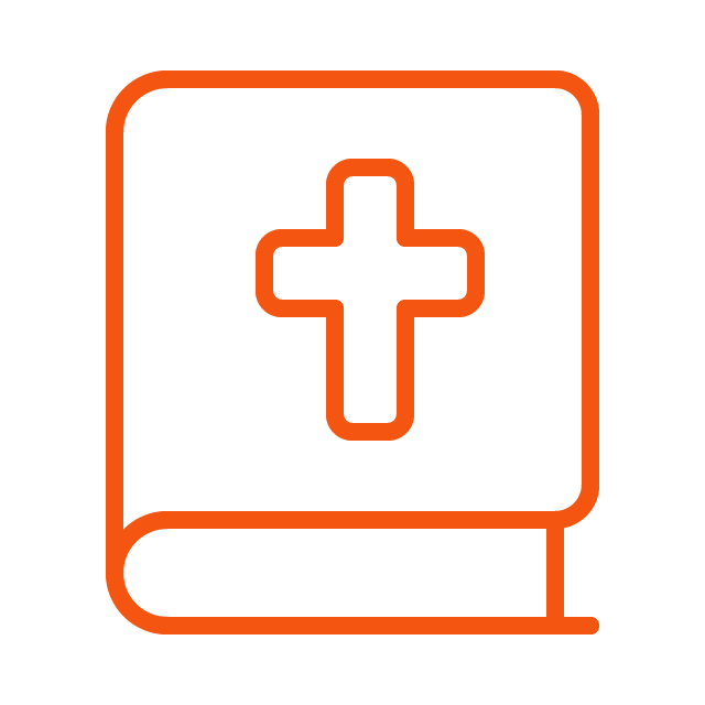 Field of Grace Bible and faith icon