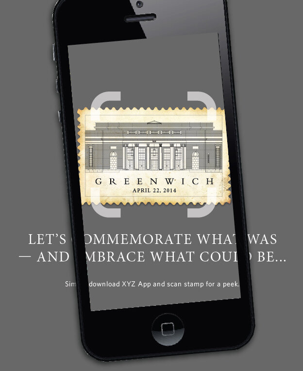 IMAGE RECOGNITION APP TO DISPLAY VIDEO OF THE EVOLUTION FROM POST-OFFICE TO GALLERY