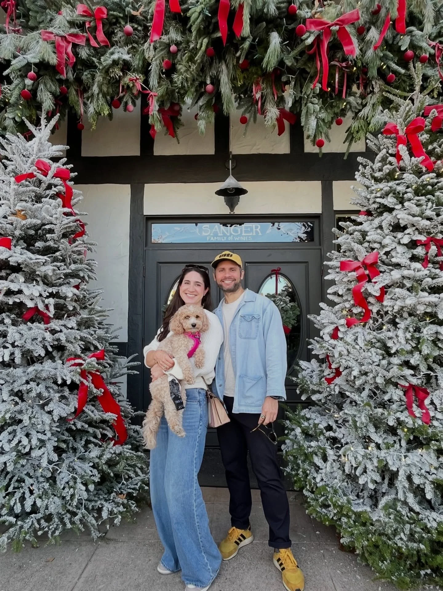 We just got back from a weekend in Solvang (the cutest little Danish town outside Santa Barbara), where @clarkhaskarma , Lulu, and I finally got our dose of Christmas cheer.

We walked around the village shops, snacked on Danish pastries and caramel 