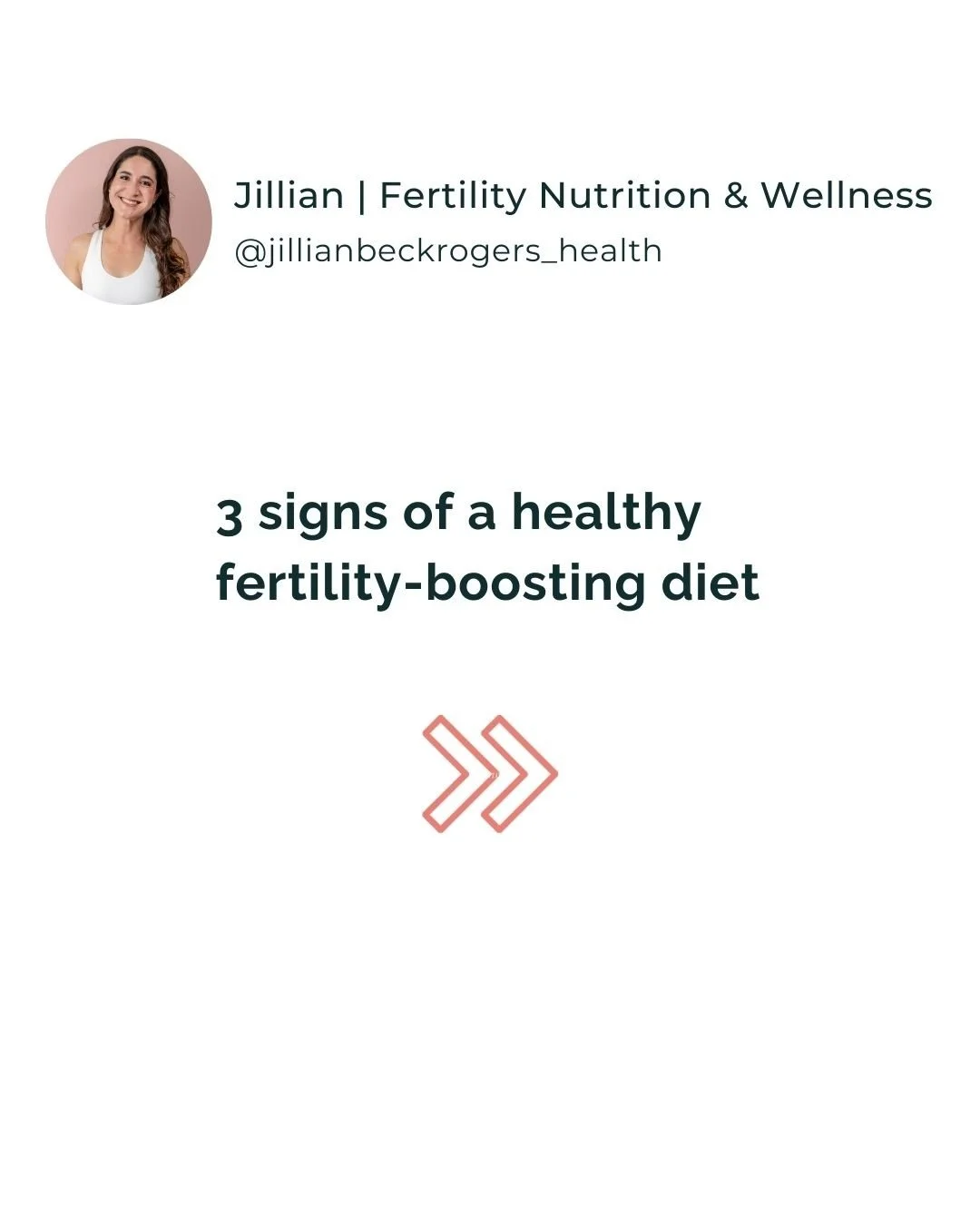 Popping a prenatal can&rsquo;t make up for a poor diet when it comes to fertility. 

So what does a &ldquo;good&rdquo; diet even look like?

&ldquo;Healthy&rdquo; means a million different things depending on who you ask. But from the perspective of 