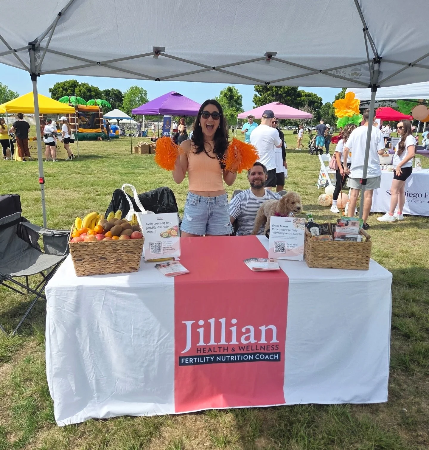 Kicked off National Infertility Awareness Week at the @sandiegowalkofhope last weekend. It was amazing to see this community come together and raise money for @resolveorg The National Infertility &amp; Family Building Association, which provides supp