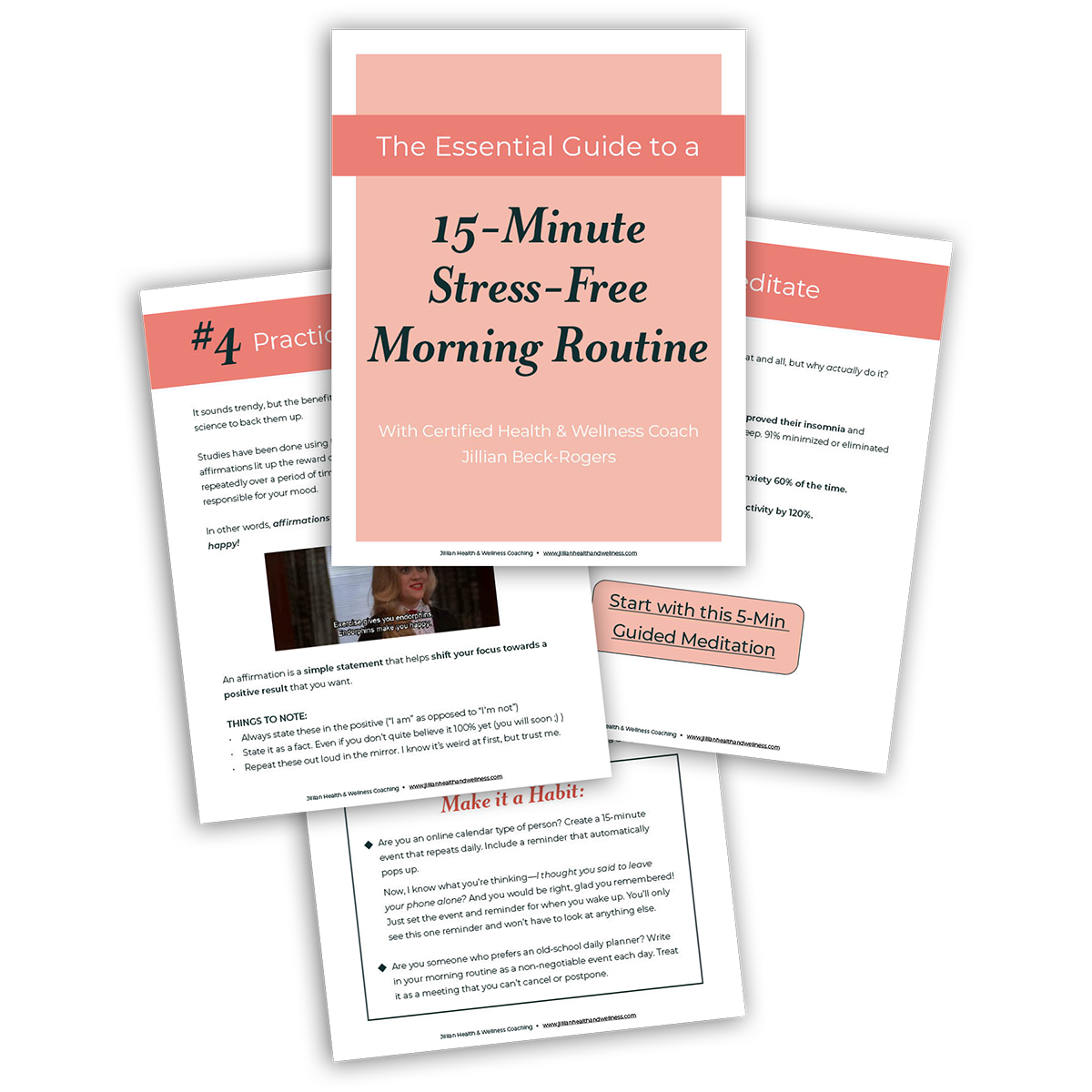 15-Minute Morning Routine Guide — Jillian Health & Wellness