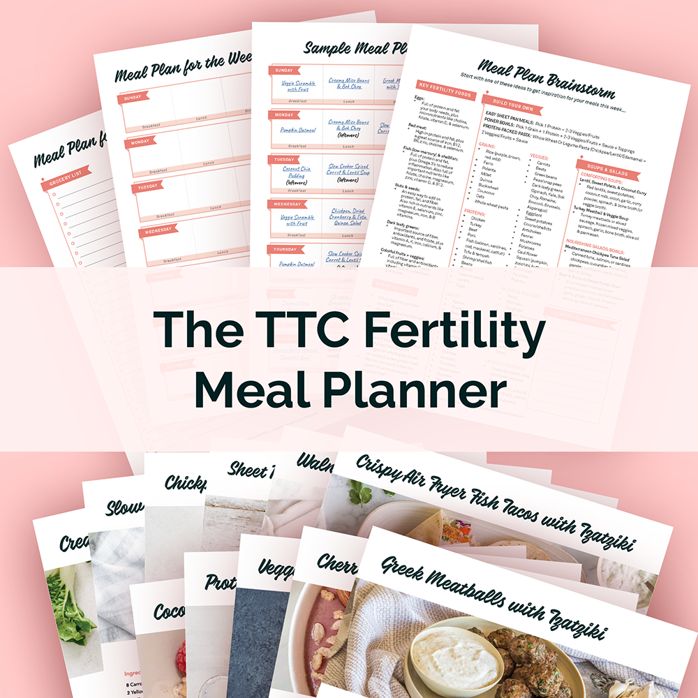The TTC Fertility Meal Planner