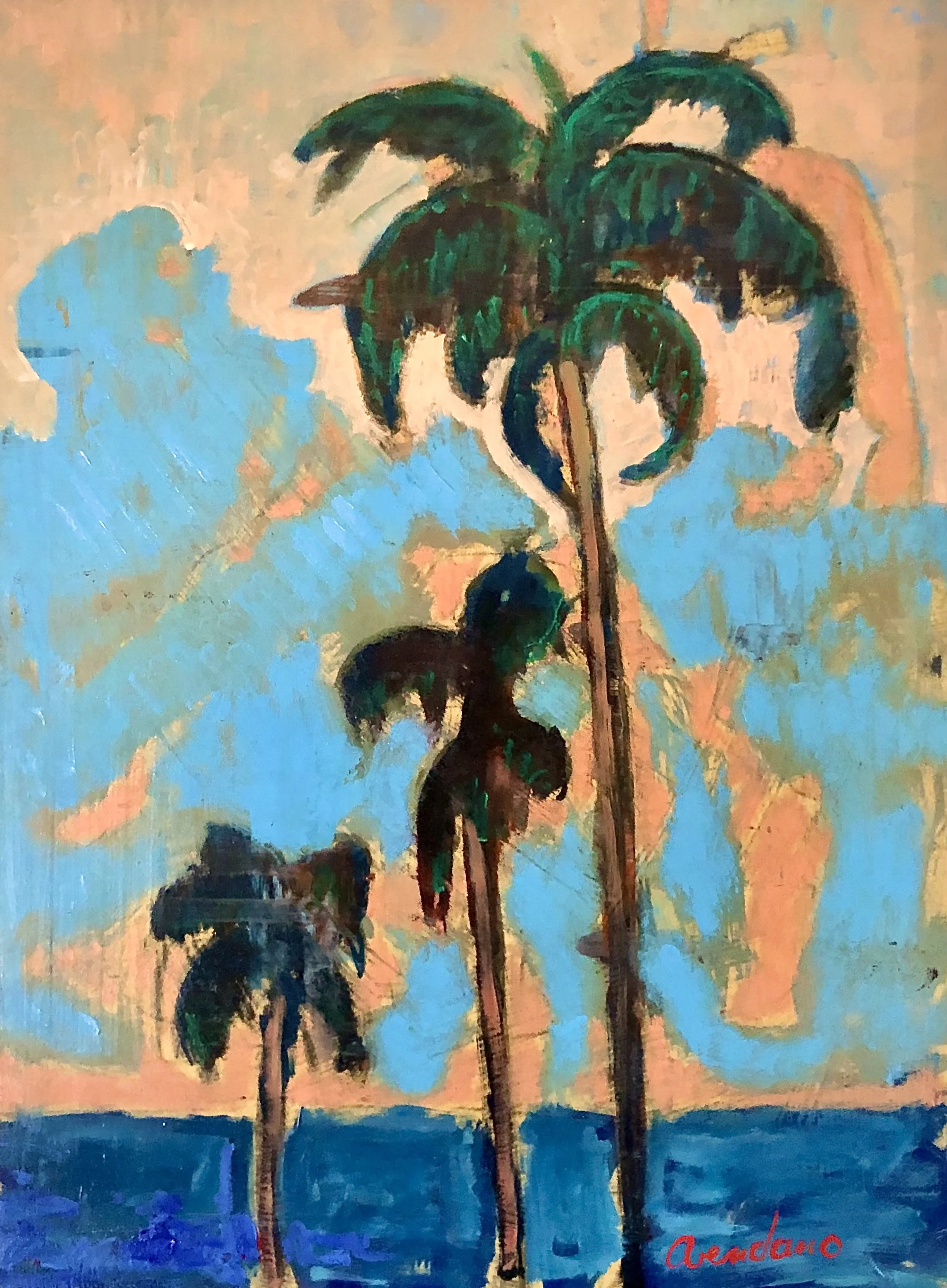 N239b 16 x 12 Oil on Panel $1600 Available