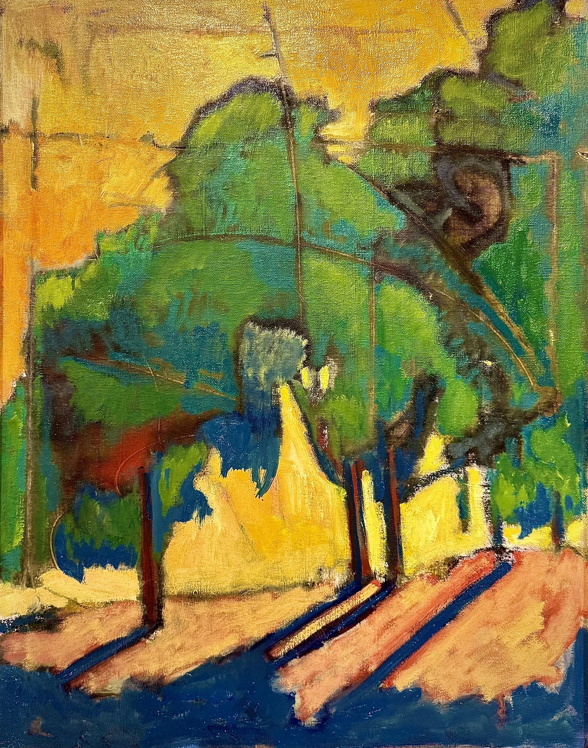 N277b (ID 3849) ONP Hoh Rain Forest 20 x 16 Oil on Canvas On display Occidental Gallery