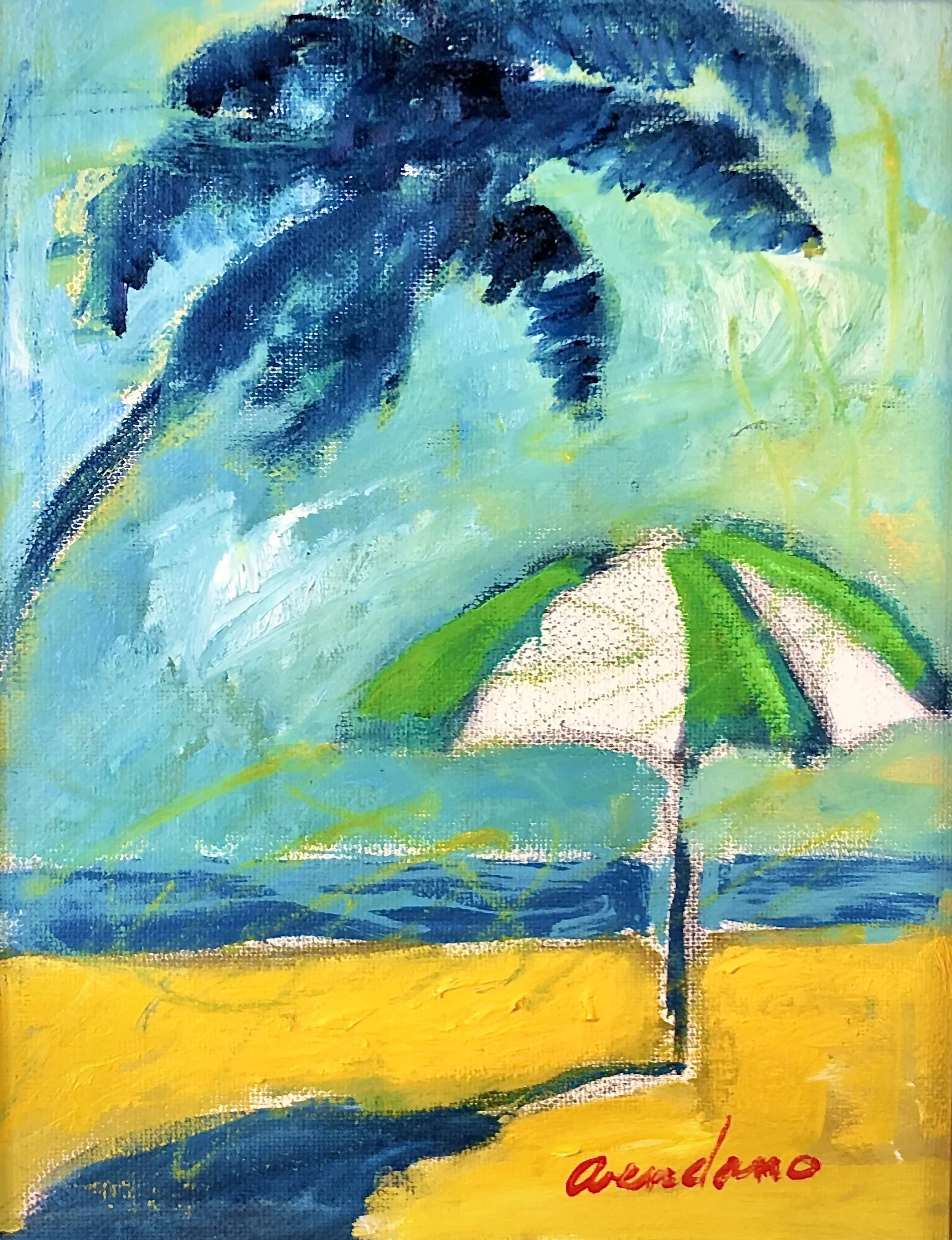 N254b 10 x 8 inch Oil on Canvas $1200 AVAILABLE