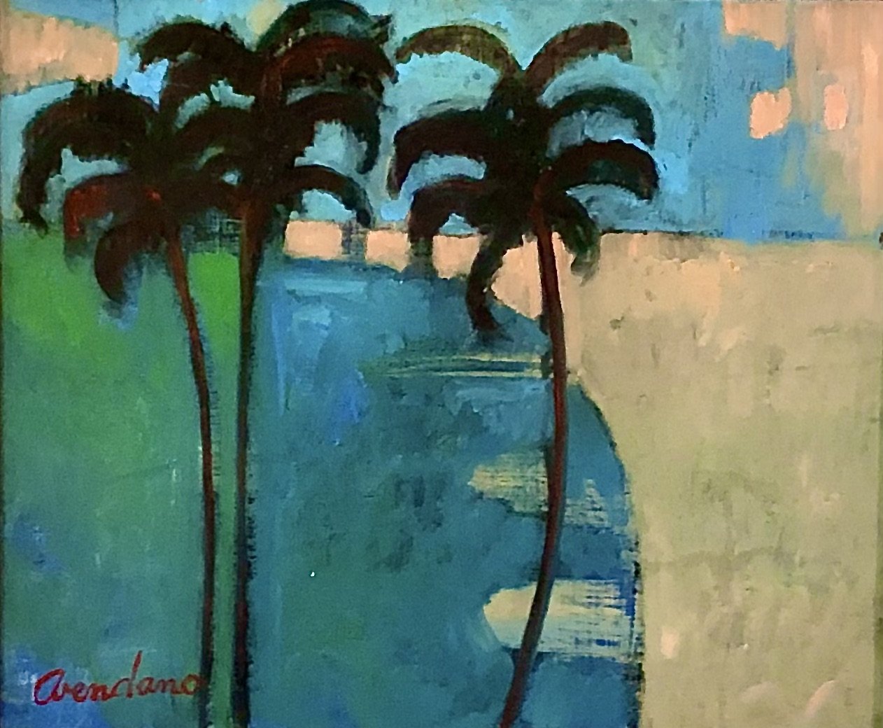 N237b 20 x 24 Palm Tree Series Oil on Canvas.jpg