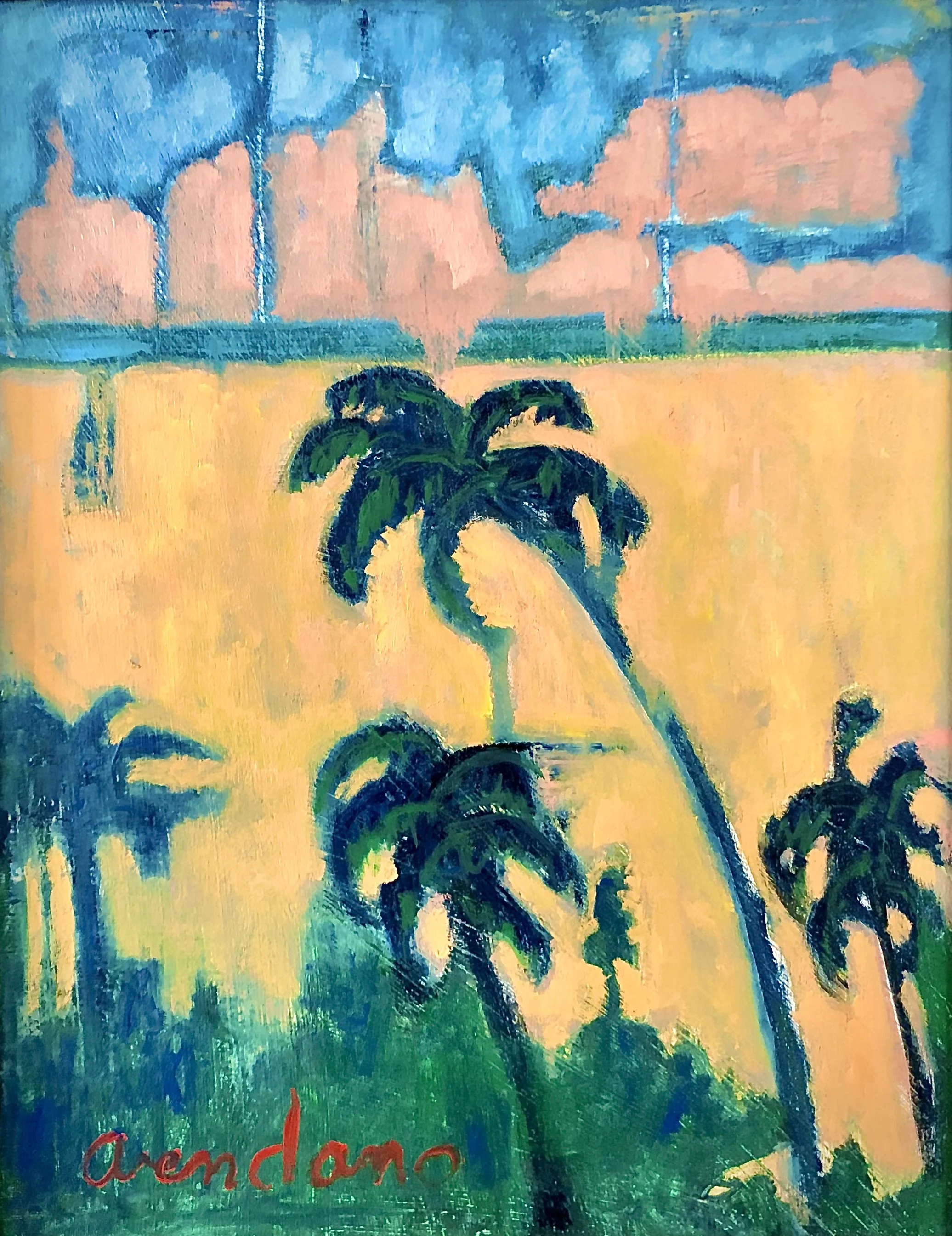 N243b 14 x 11 Oil on Panel Available