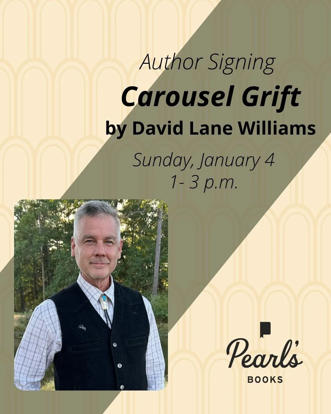 Book Signing w/ David Lane Williams
