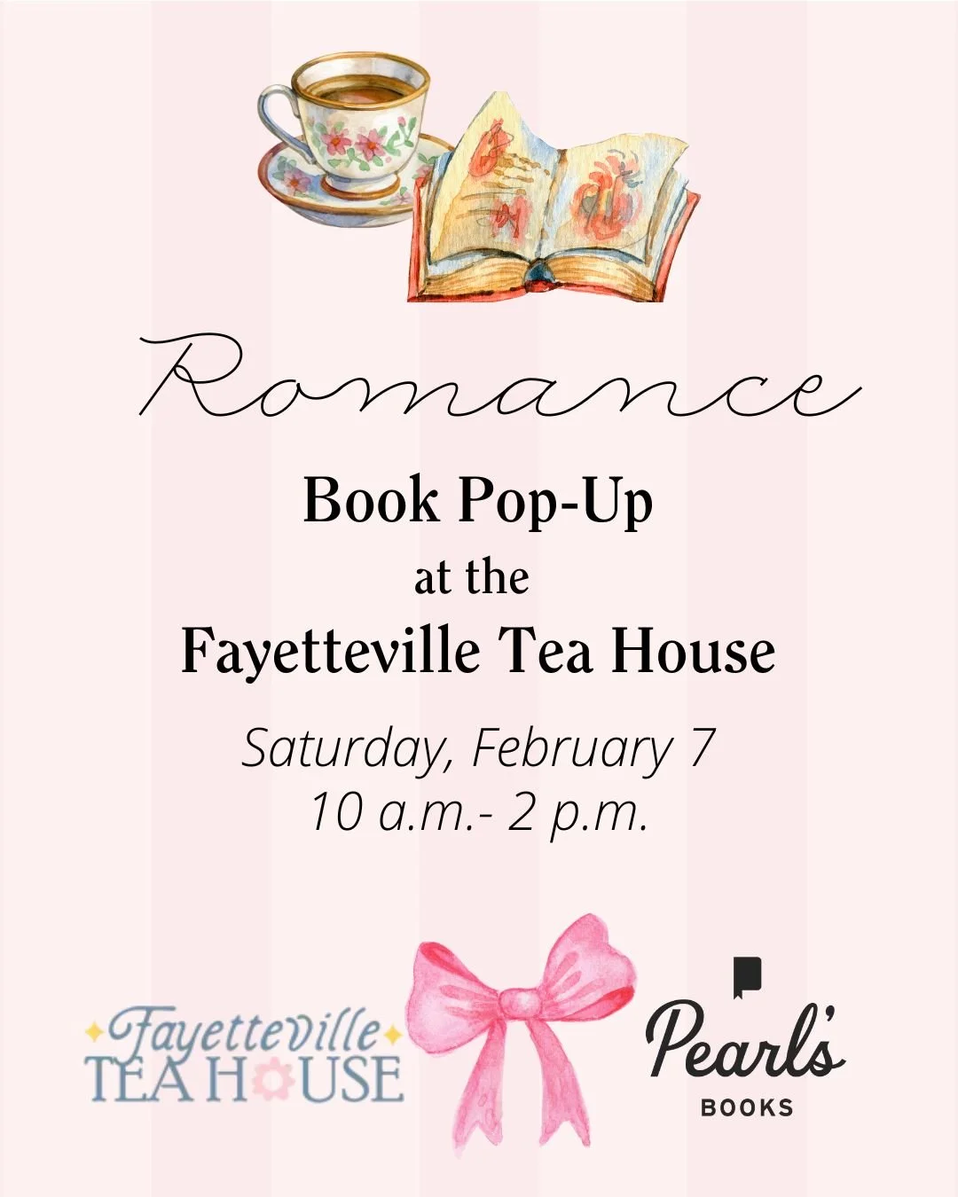 Romance Pop-Up @ Fayetteville Teahouse
