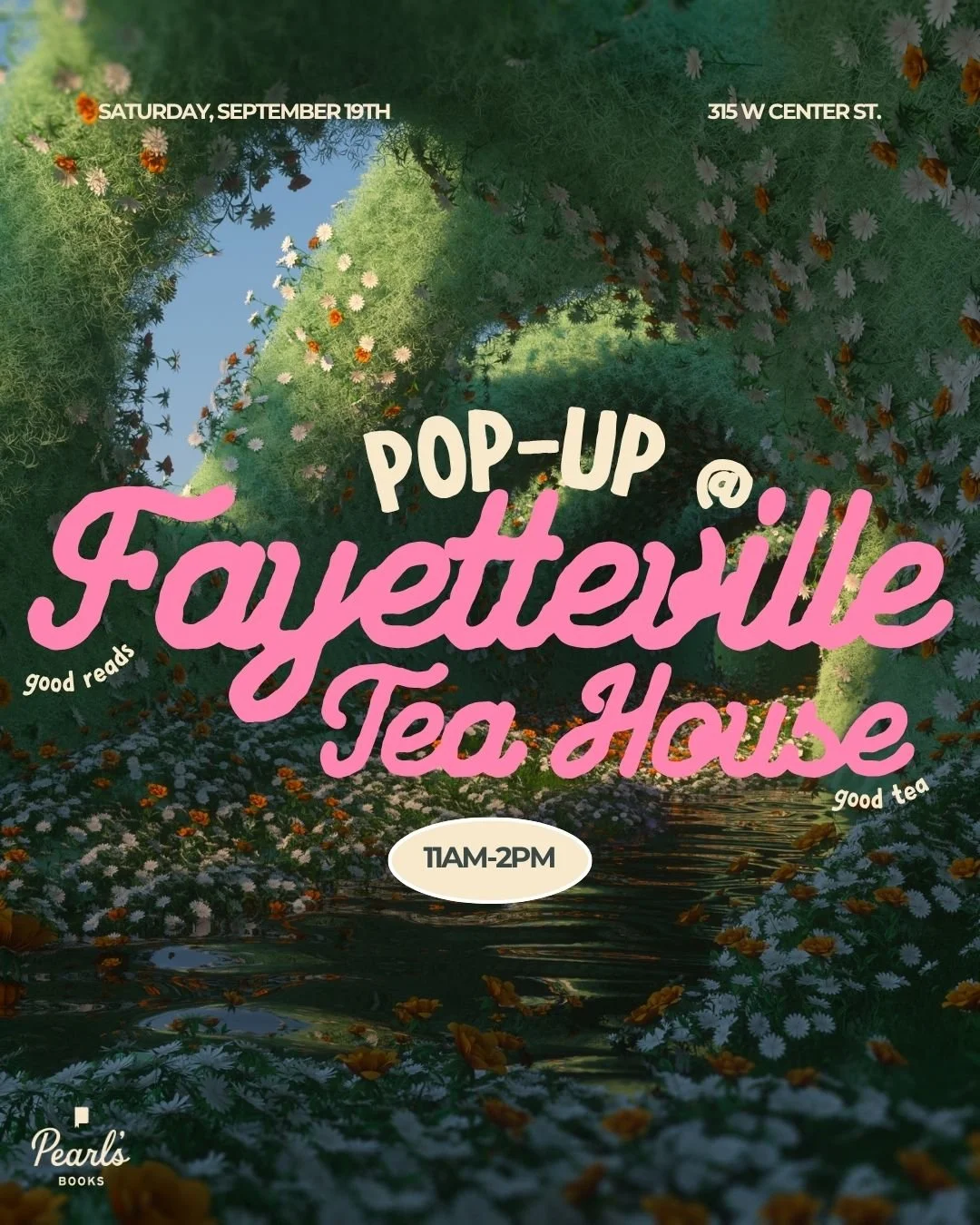 Pop-Up @Fayetteville Tea House 