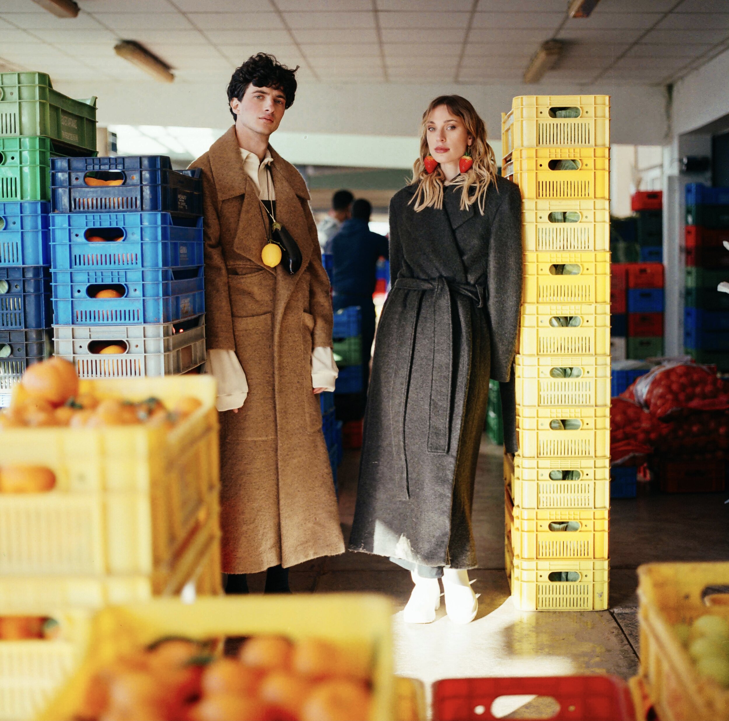 From TOMMAZO’s Autumn/Winter ‘21 lookbook at a bazaar in Cyprus
