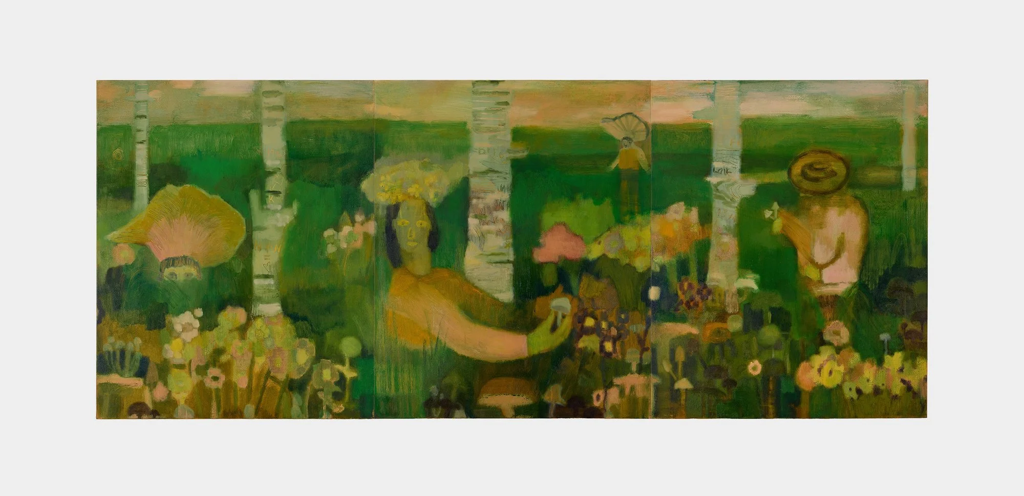 "Mushroom Pickers," 2025