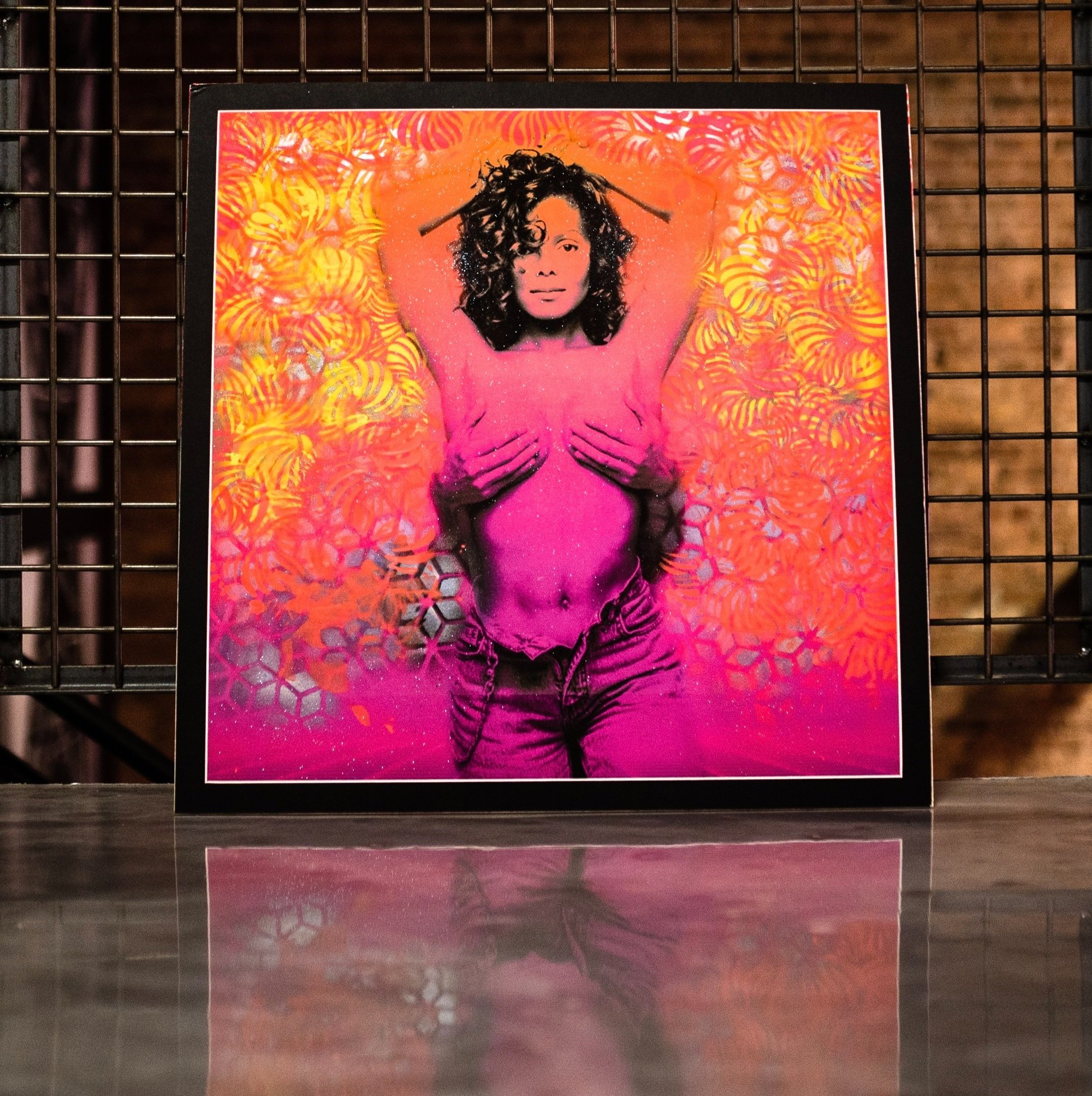 Mixed+Media+Limited+Edition+Print+by+Chicago+Artist+Ty+Nitz+Madonna+Janet+Jackson+Ali+Pink+Orange+Blue+Purple+Yellow+Pop+Art+Graffiti+Art+Modern+Art+3.jpg