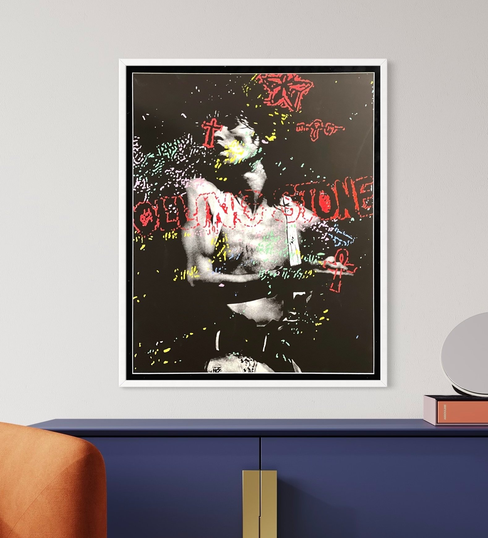 Mick+Jagger+Mixed+Media+Limited+Edition+Print+by+Ty+Nitz+entertainer+of+art+pop+art+graffiti+art+purple+blue+black+white+silver+grey+red+yellow+Rolling+Stones+music+singer+band.jpg