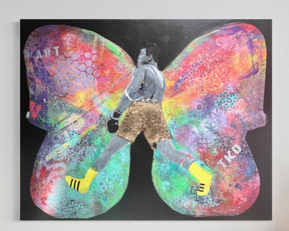 Flyness%2Bby%2BTy%2BNitz%2Bfeaturing%2BAli%2BBoxer%2BButterfly%2BArt%2B%2BChicago%2BArtist%2BOriginal%2BPainting%2Bon%2BCanvas%2BMixed%2BMedia%2BPop%2BArt%2BGraffiti%2BArt.jpg