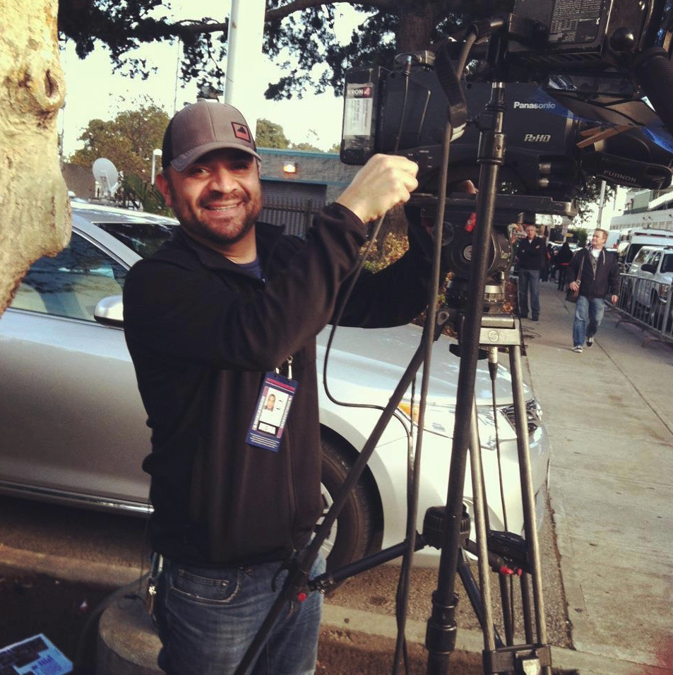 Daniel setign up for live reports at the World Series 2010