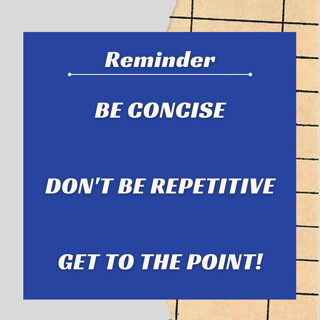 While working on the SAT&reg; Writing and Language Section and the ACT&reg; English Section remember to BE CONCISE!  Often times the shortest answer is the correct answer.