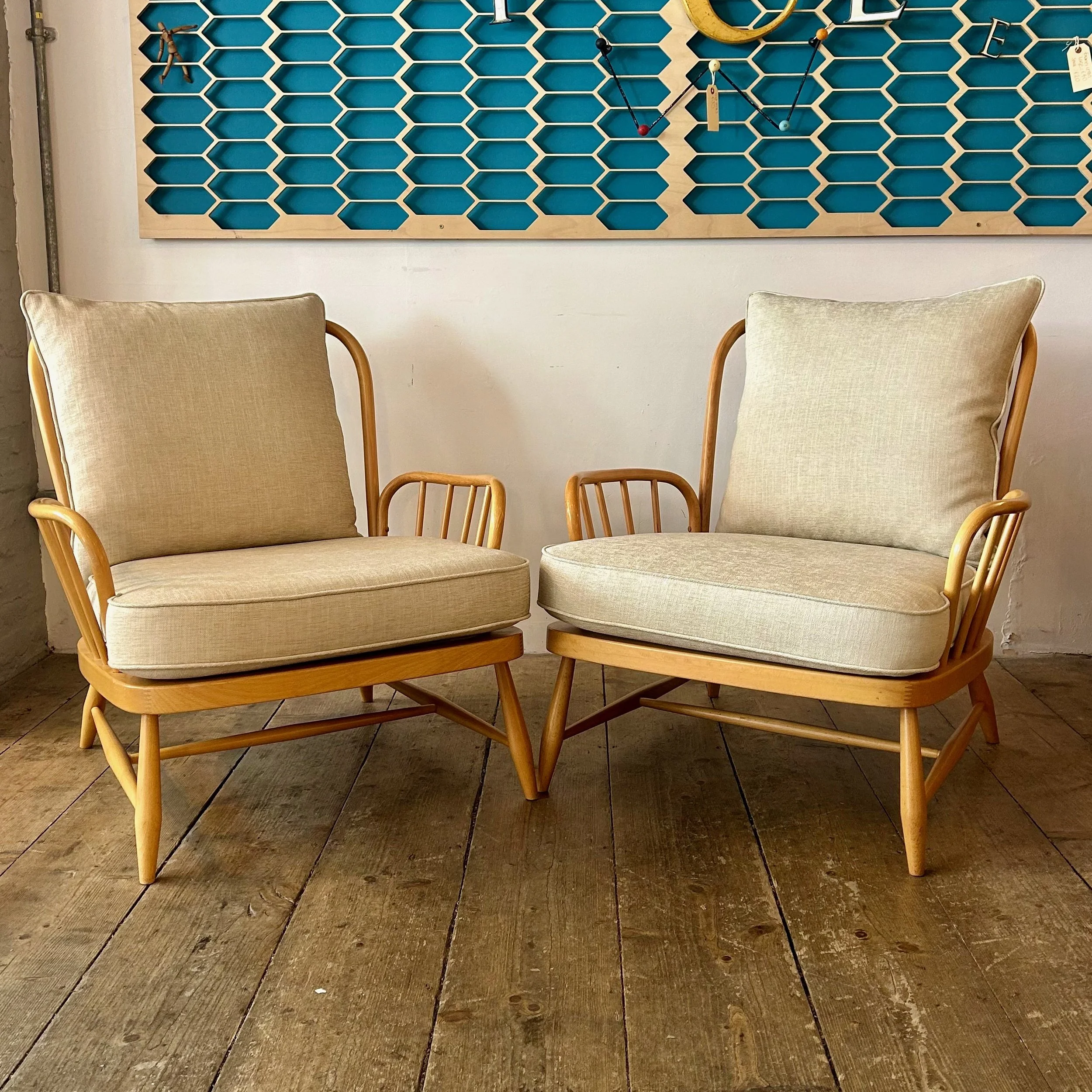ercol armchairs
