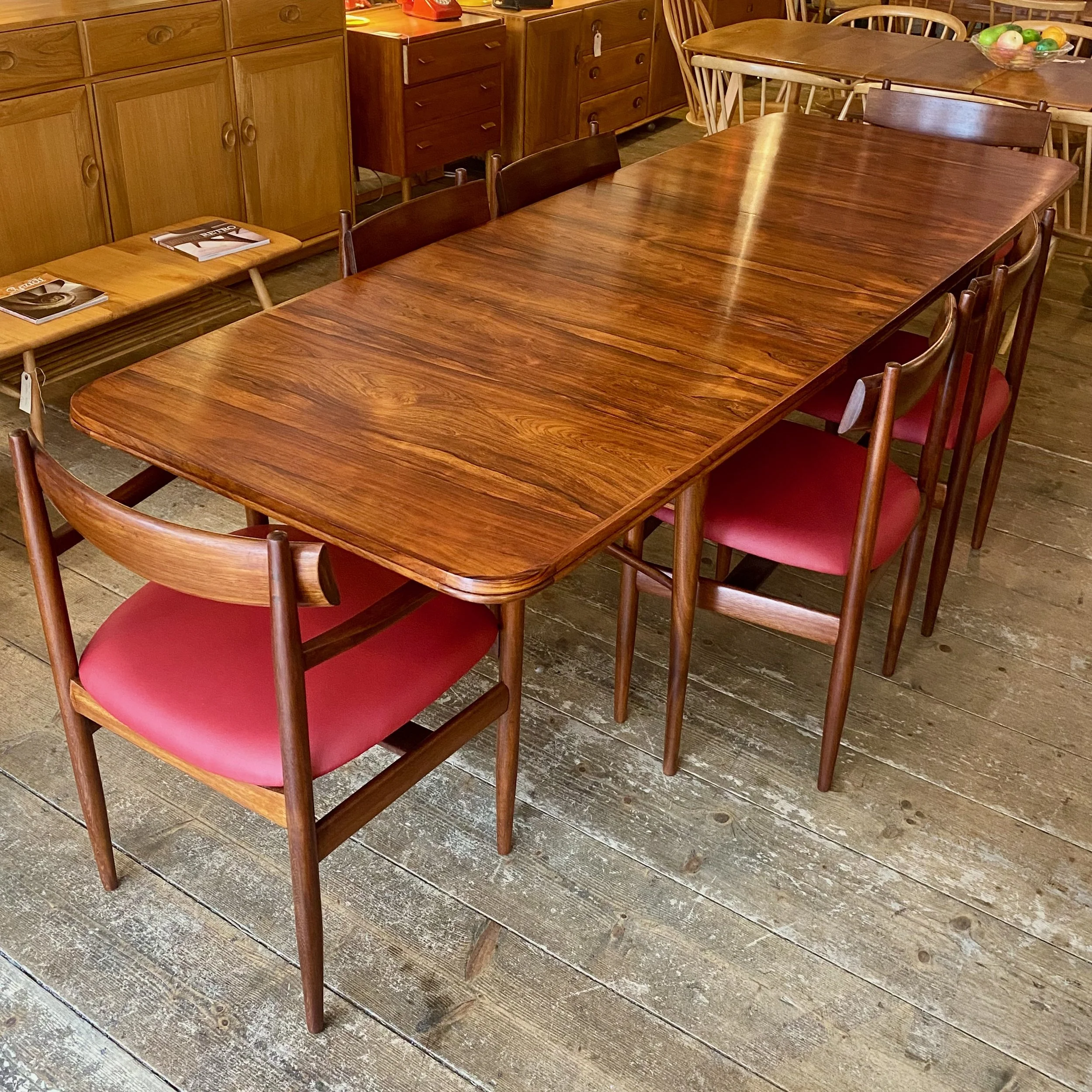rosewood dining table