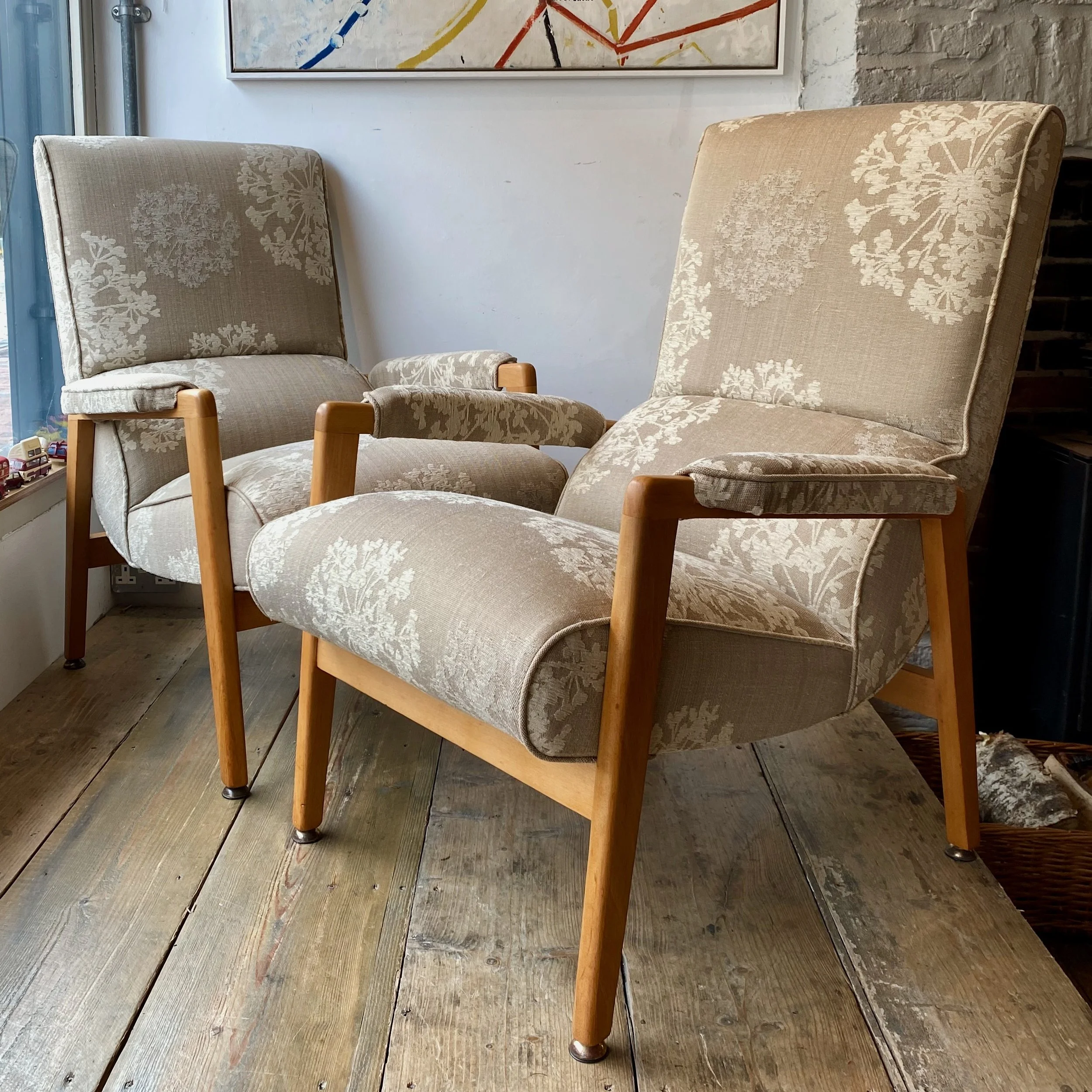 50s siesta armchairs