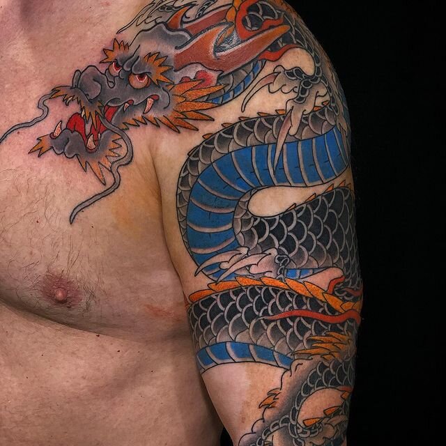 Dragon Tattoo Designs — Japanese Tattoos by Eli Ferguson