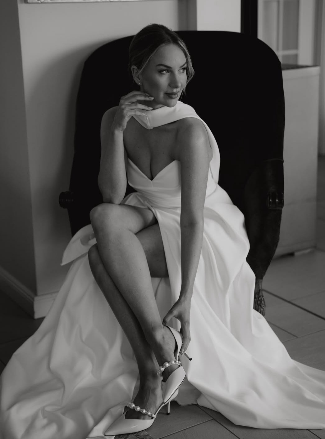 Real bride Sublime style brudklänning L201 Ariamo stockholm