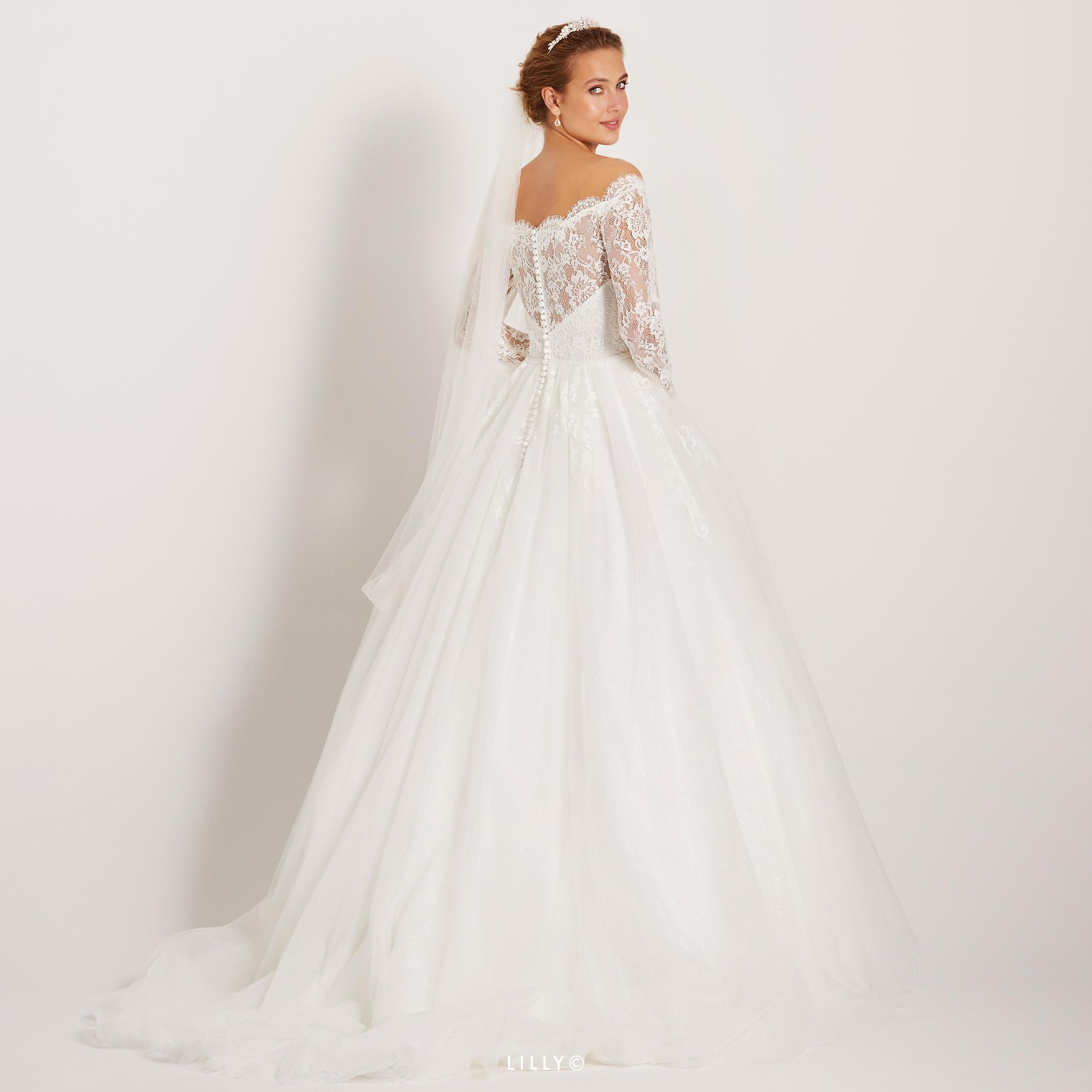 Bella | wedding dress | sublime style | lace | off shoulder