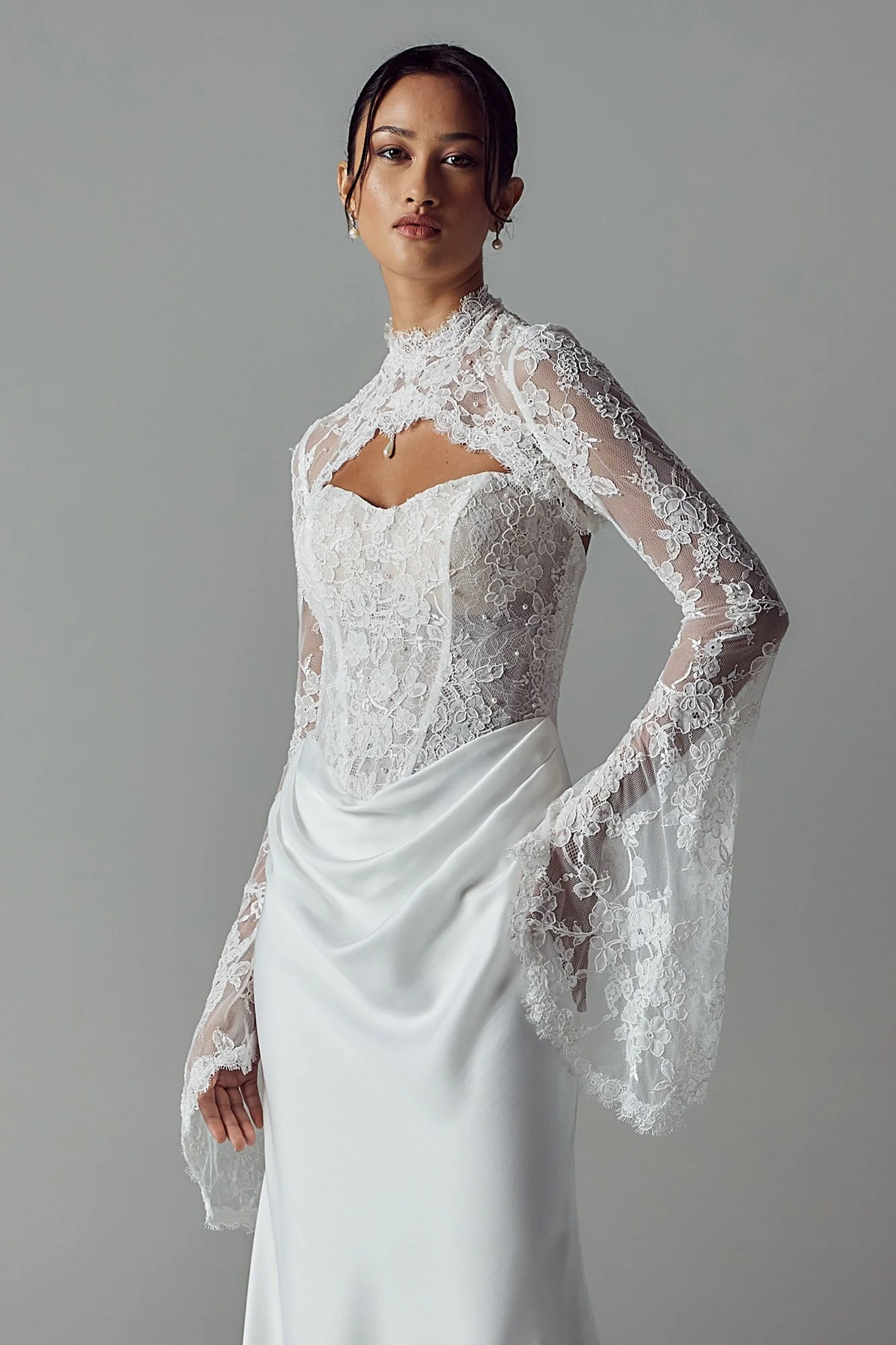 Jacket lace | long sleeve | bridal | top | wedding | bröllop | klänning