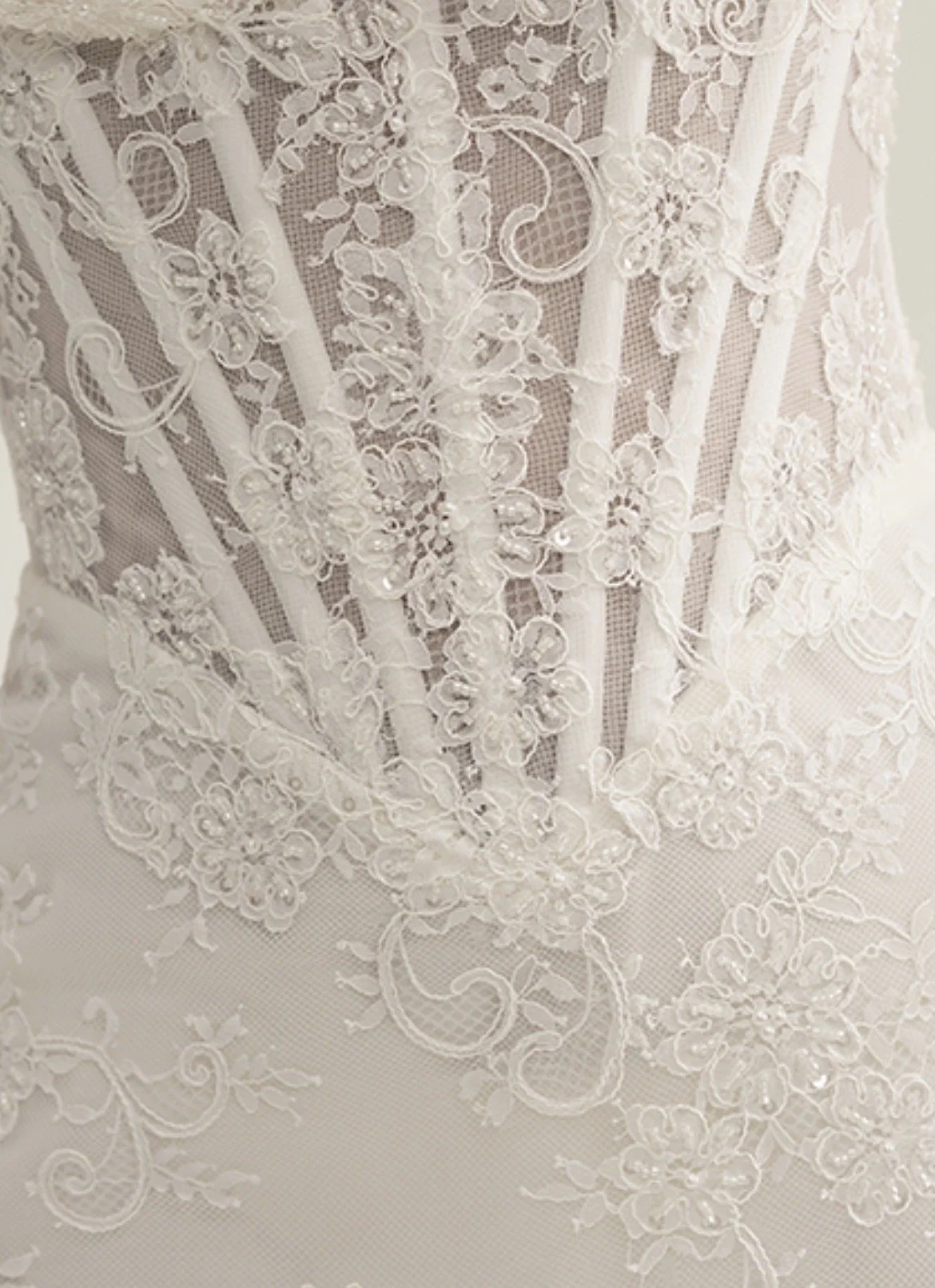 Basque waist lace wedding dress brudklänning  2027