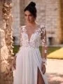 Lace long sleeve wedding dress Sweden