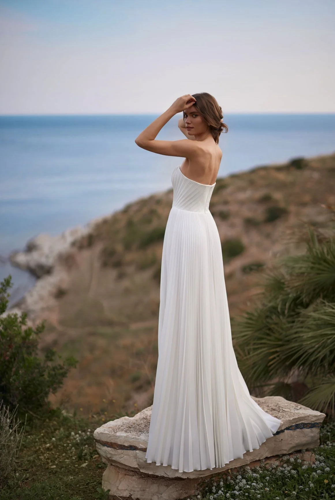 Elegant wedding dress bröllopsklänning