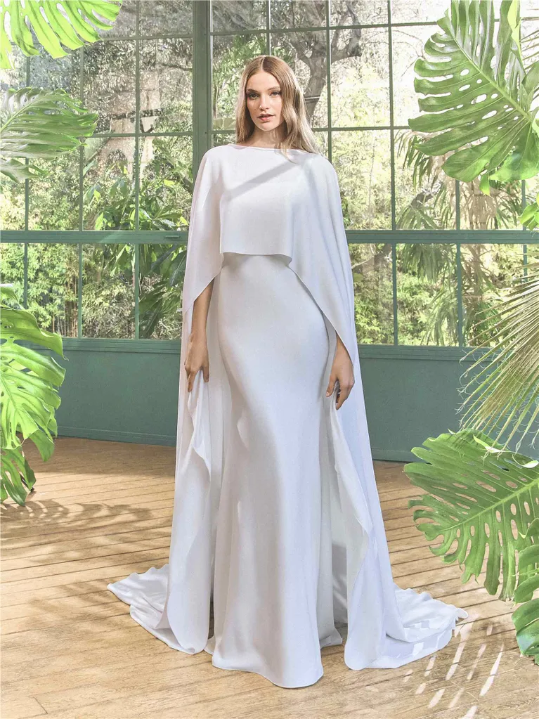 Chiffon cape stockholm Sverige kappa
