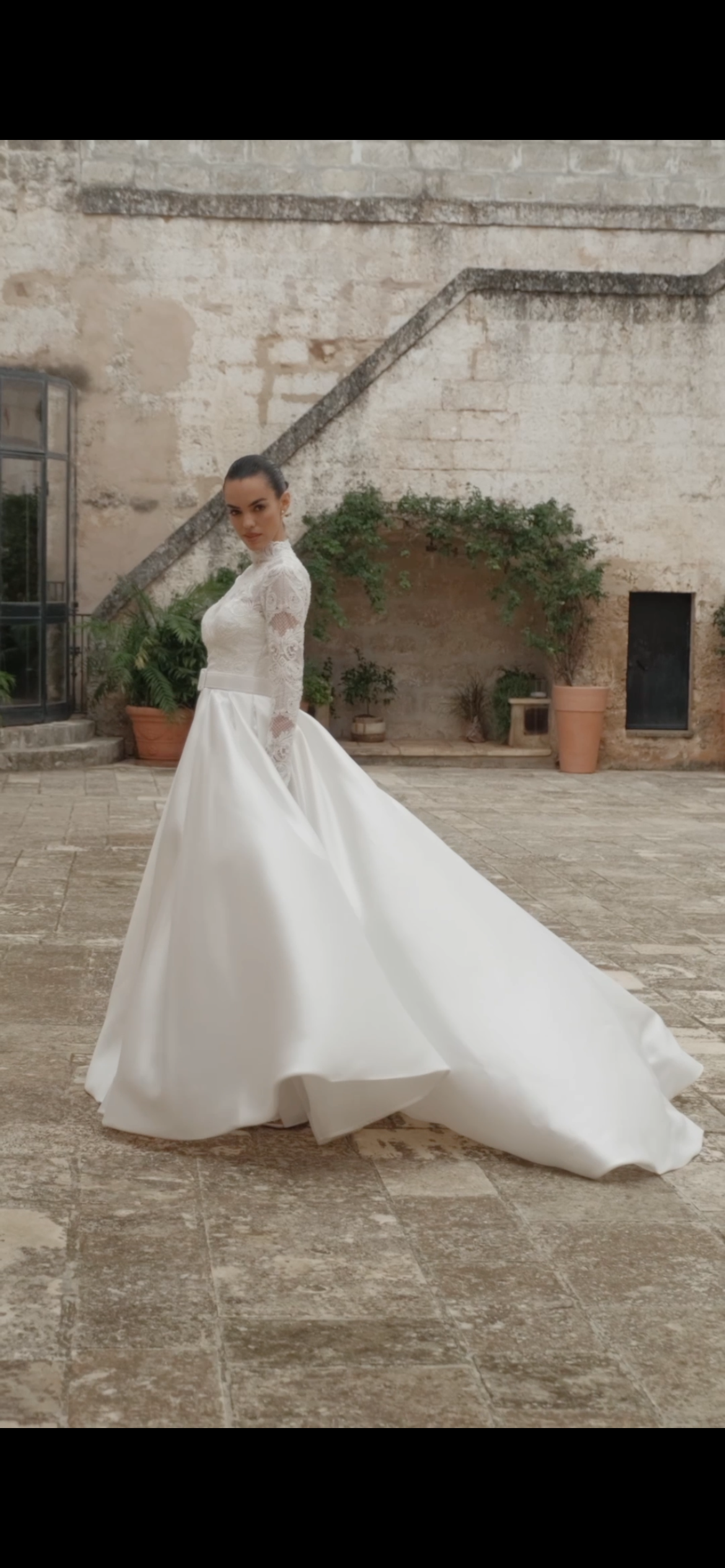 Bride 2027 | wedding dress | high neck | beautiful | 2027
