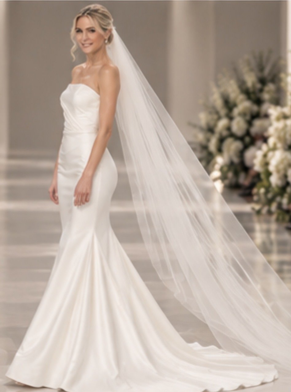 Minimalist wedding dress stockholm Liesl sublime style