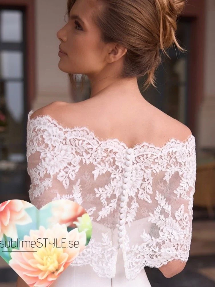 Lacey cape | Bridal accessories | brud accessoarer | sweden | Sverige
